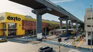 Así quedaría el viaducto del Metro de Bogotá sobre la Avenida Caracas, a la altura de la Calle 53.