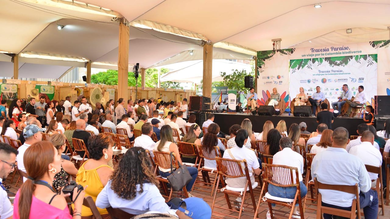 Este lunes se realizó el lanzamiento de Travesía Paraíso en la Zona Verde de la COP16.