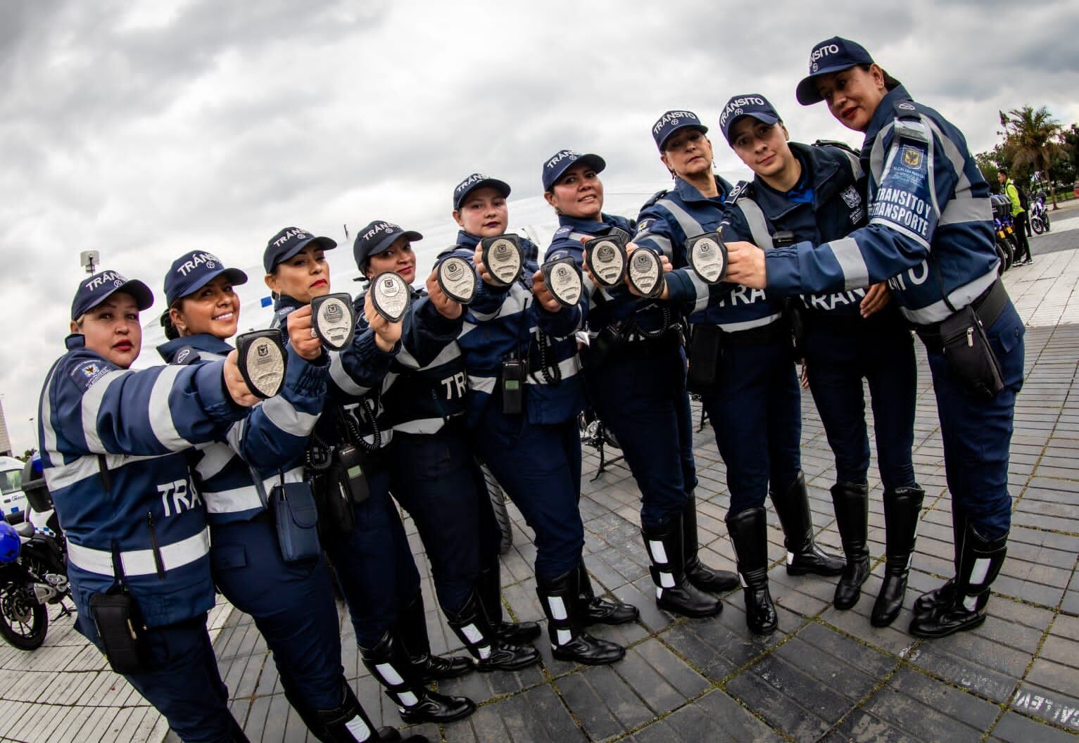 Nuevos agentes civiles de tránsito en Bogotá