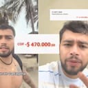 Influencer denunció en redes que fue víctima de robo en Cartagena por cobro excesivo.