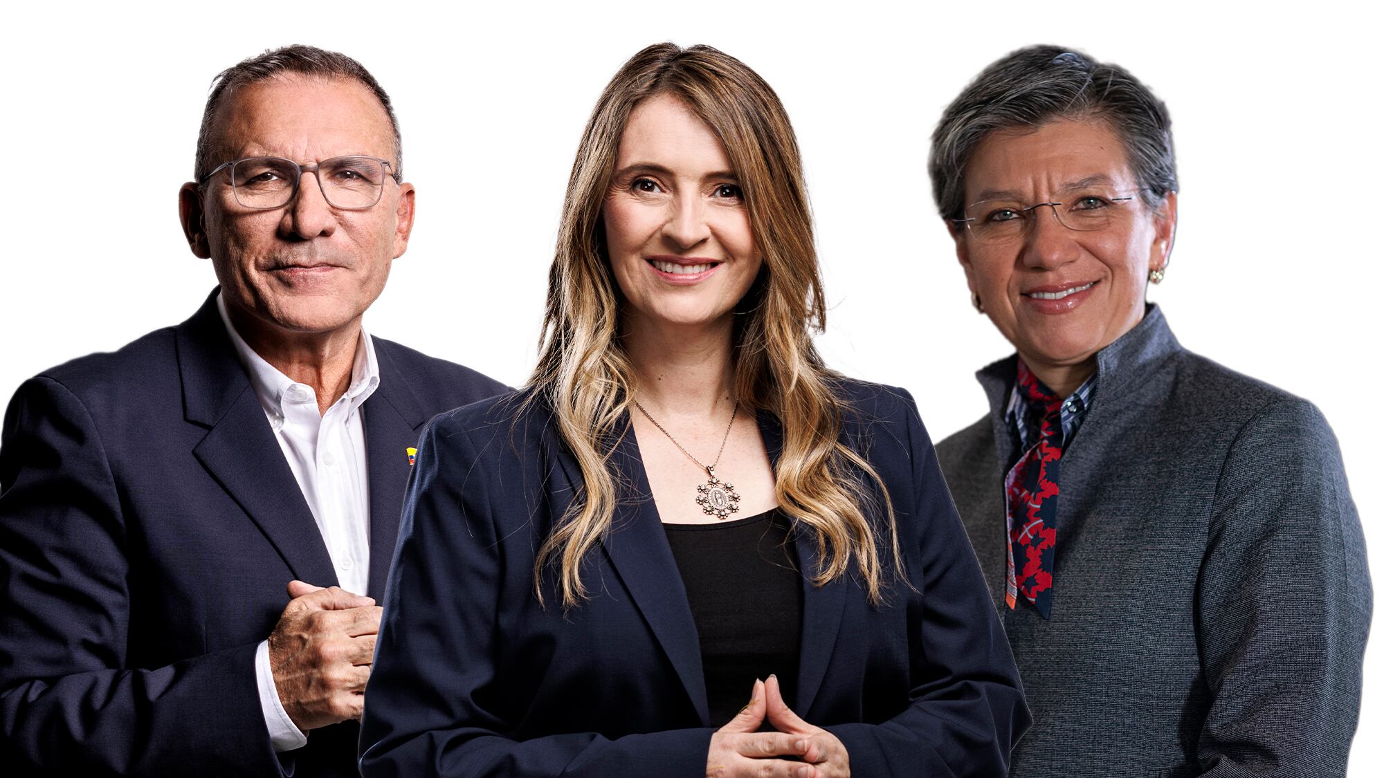 ⁠Paloma Valencia, Roy Barreras y Claudia López
