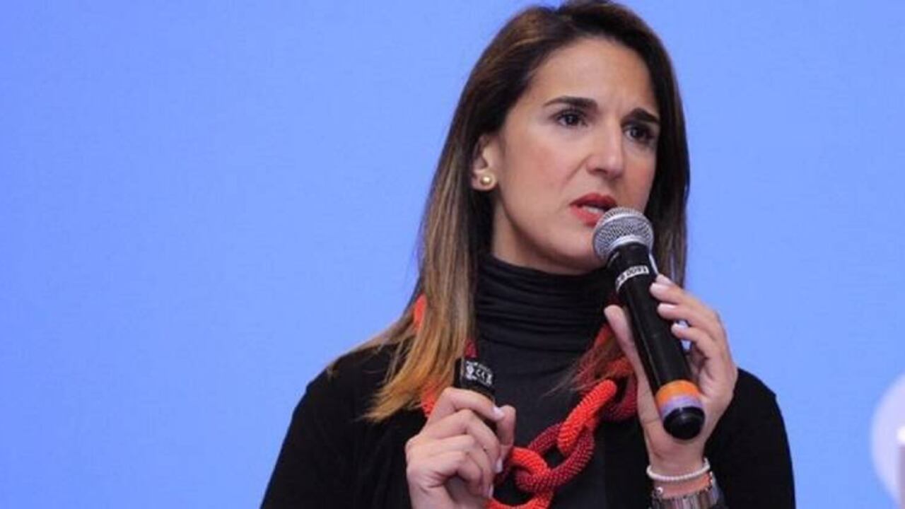 La ministra de Educación, Yaneth Giha.