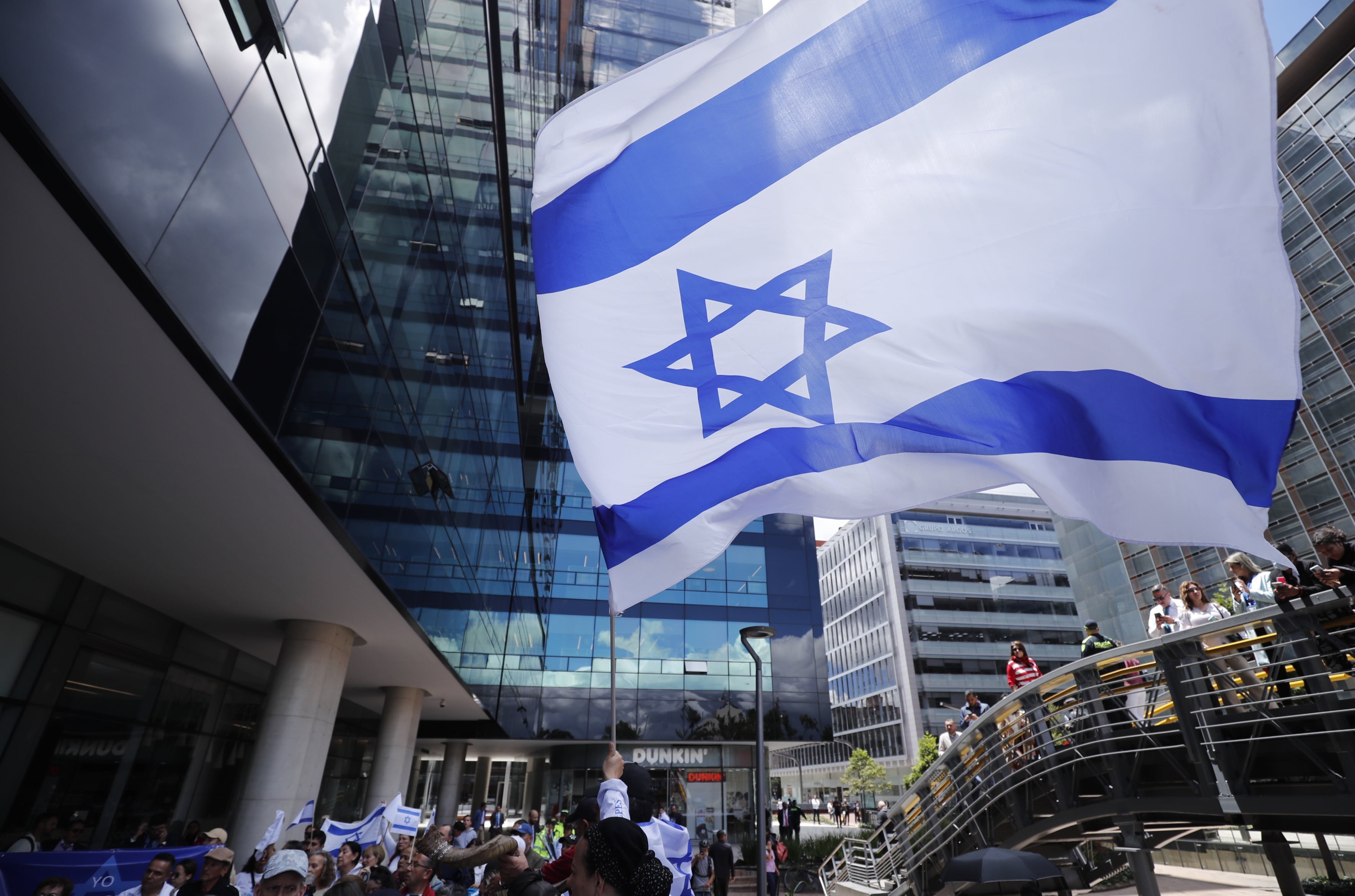 Plantón de apoyo y solidaridad con el pueblo de Israel