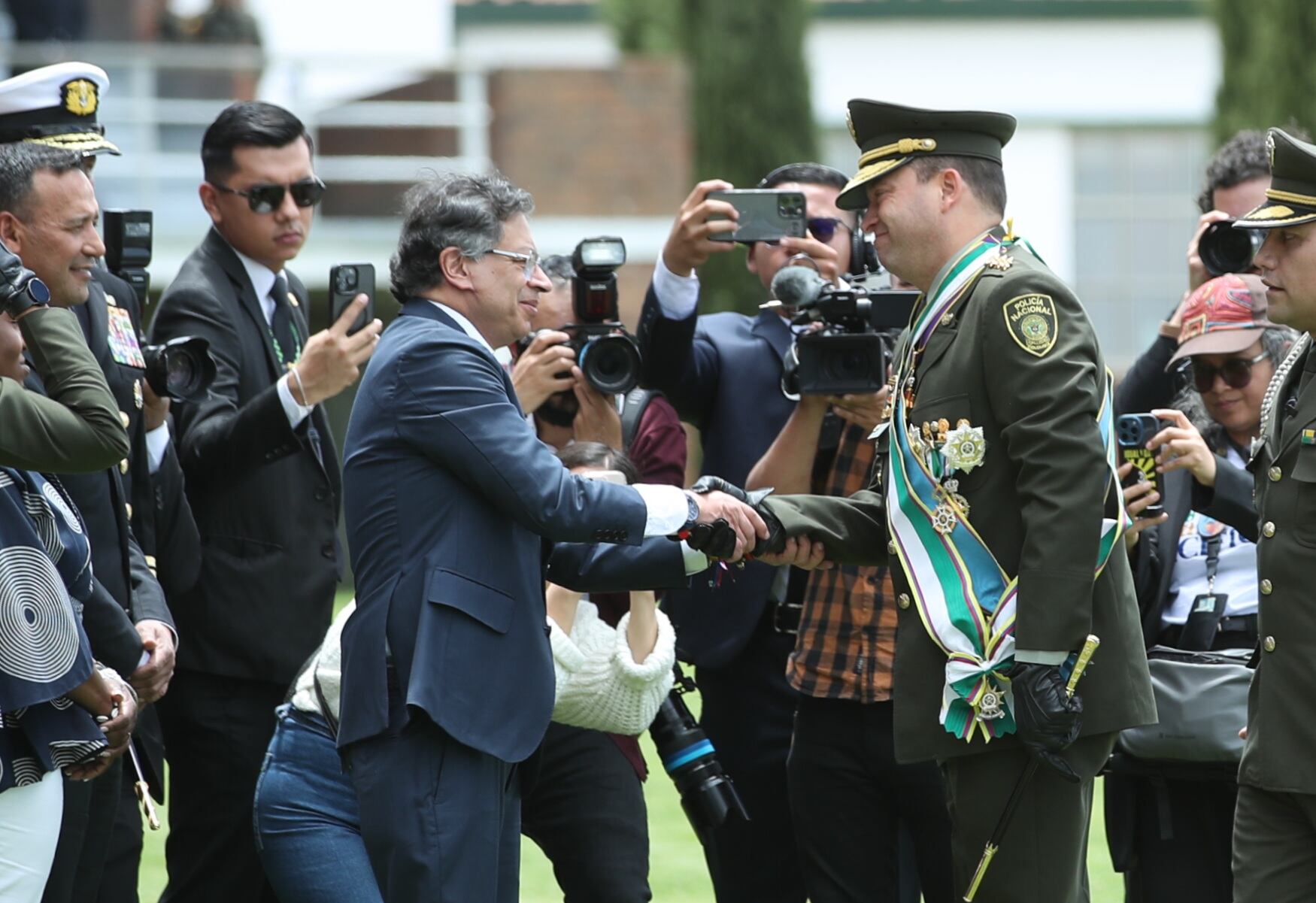 Posesión nuevo director general de la Policía Brigadier General William Oswaldo Rincón