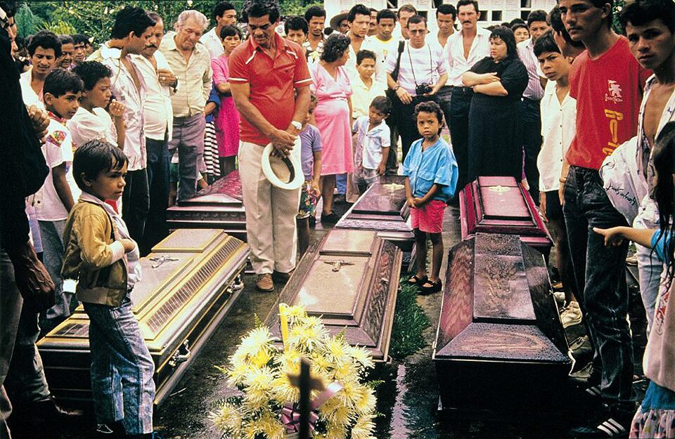 La Masacre de Segovia (Antioquia) fue una masacre ocurrida el 11 de noviembre de 1988 donde fueron asesinadas 43 personas y heridas 45, durante un ataque por parte del grupo Muerte a Revolucionarios del Nordeste, un grupo paramilitar liderado por Fidel Castaño que tenía la misión de eliminar a los militantes de la Unión Patriótica que habían ganado las elecciones de marzo de 1988.