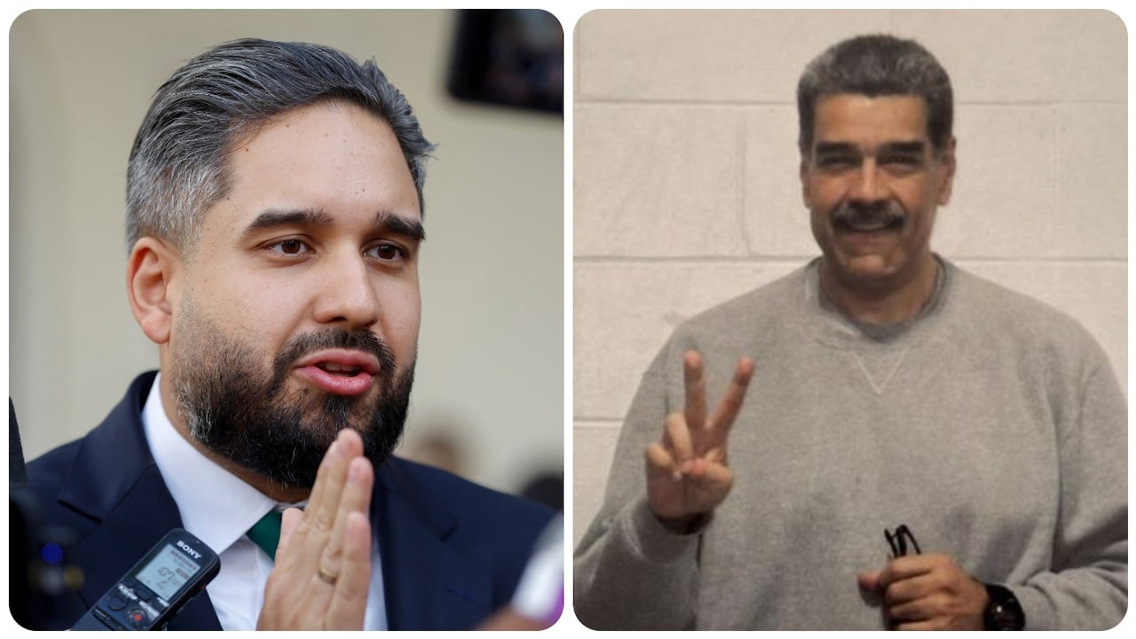 Nicolás Maduro Guerra y Nicolás Maduro.