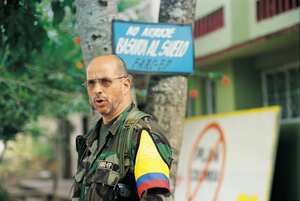 Ricardo Palmera "Simon Trinidad". Guerrillero de las Farc. Foto:Leon Dario Peláez. Feb 01