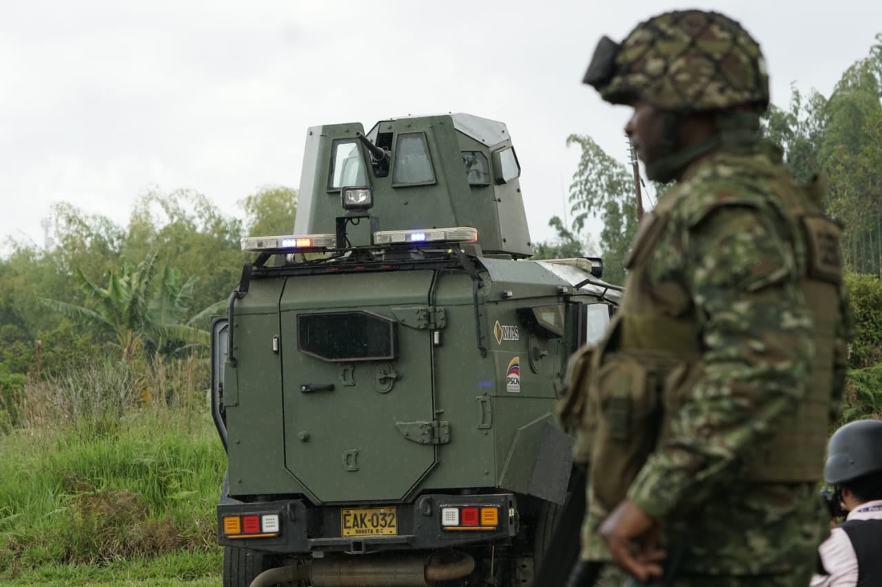 Ataque a estación de policía de Morales cauca por parte de disidencias de las FARC
