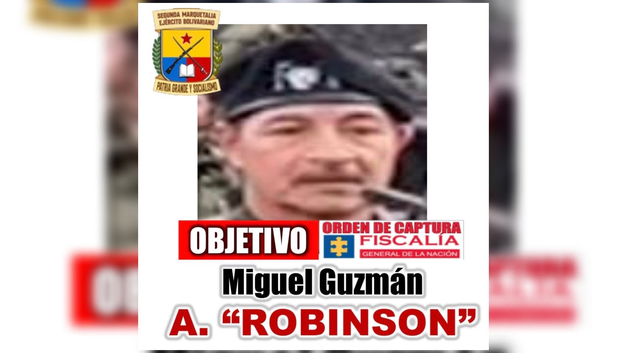 Alias Robinson Gutiérrez, cabecilla político y financiero de la estructura Teófilo Forero Castro.