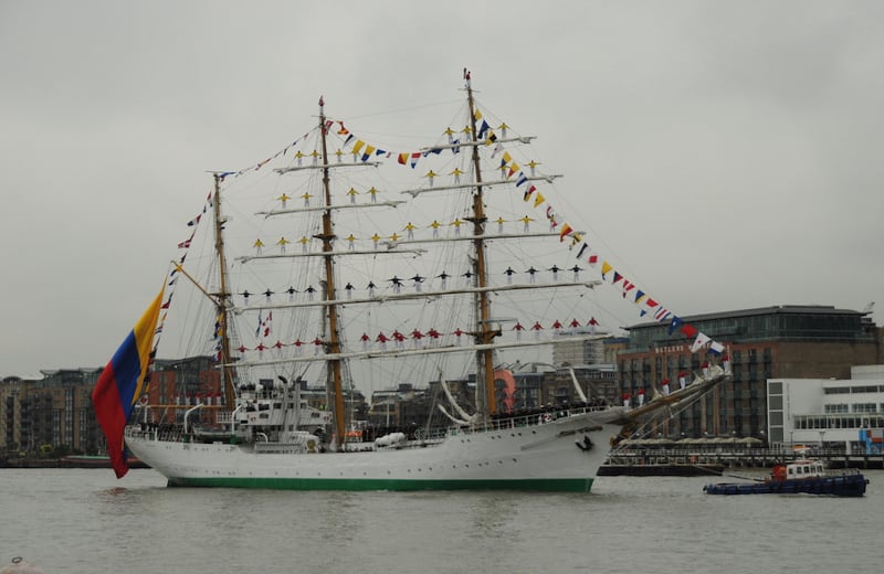 Al término de su recorrido, el ARC 'Gloria' habrá navegado 12.979 millas náuticas durante 123 días, tras llevar el tricolor colombiano a 14 puertos del mundo.
