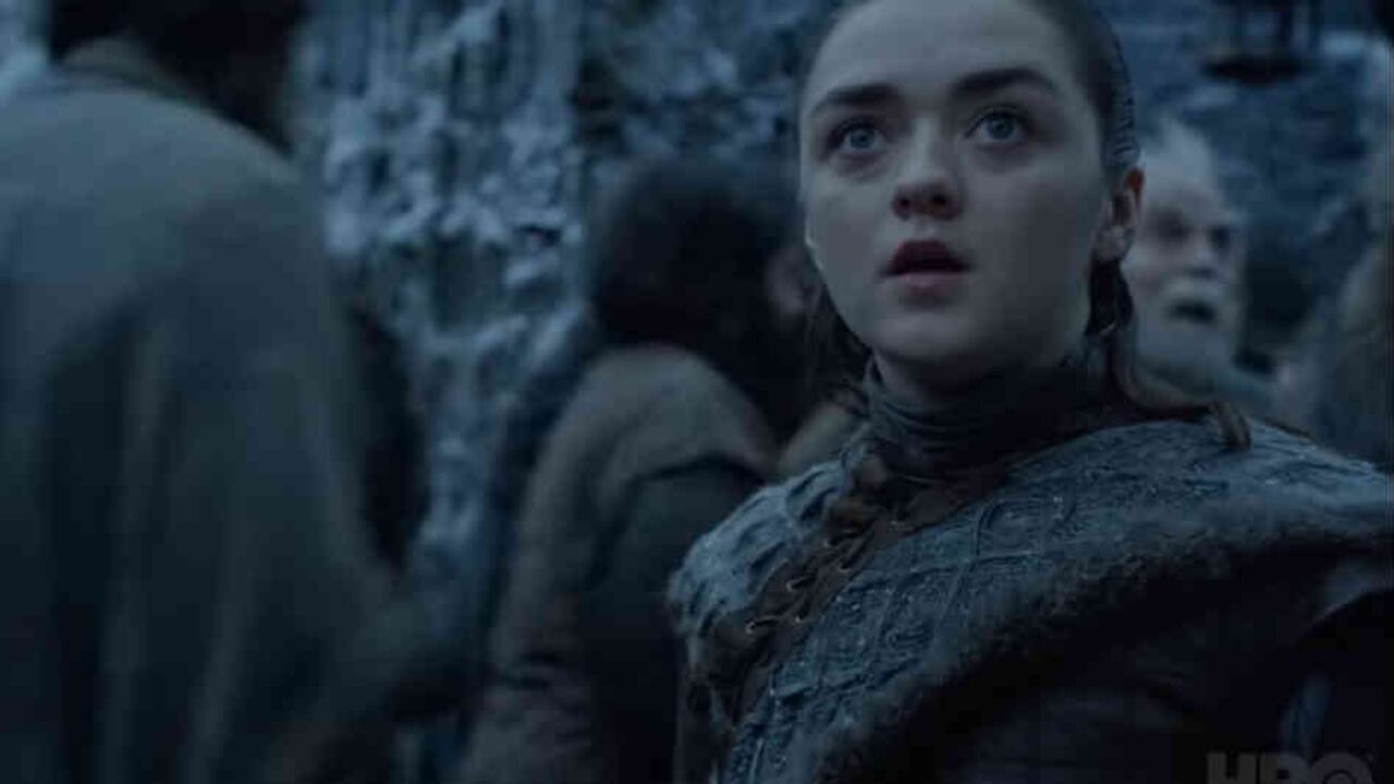 Arya Stark (Maisie Williams) en un avance de la última temporada de Game of Thrones