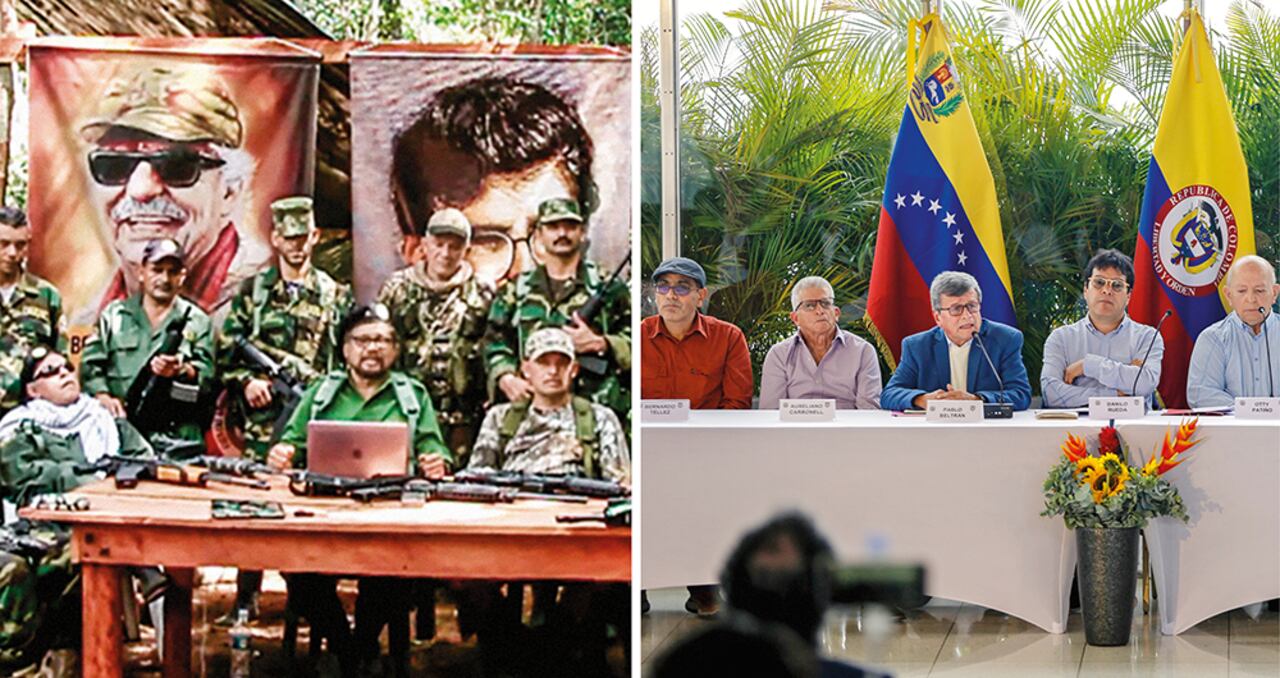 Las disidencias de las Farc acusan a las Fuerzas Militares de aliarse con el ELN para atacarlas; mientras tanto, la mesa de diálogo con el ELN entró en crisis.