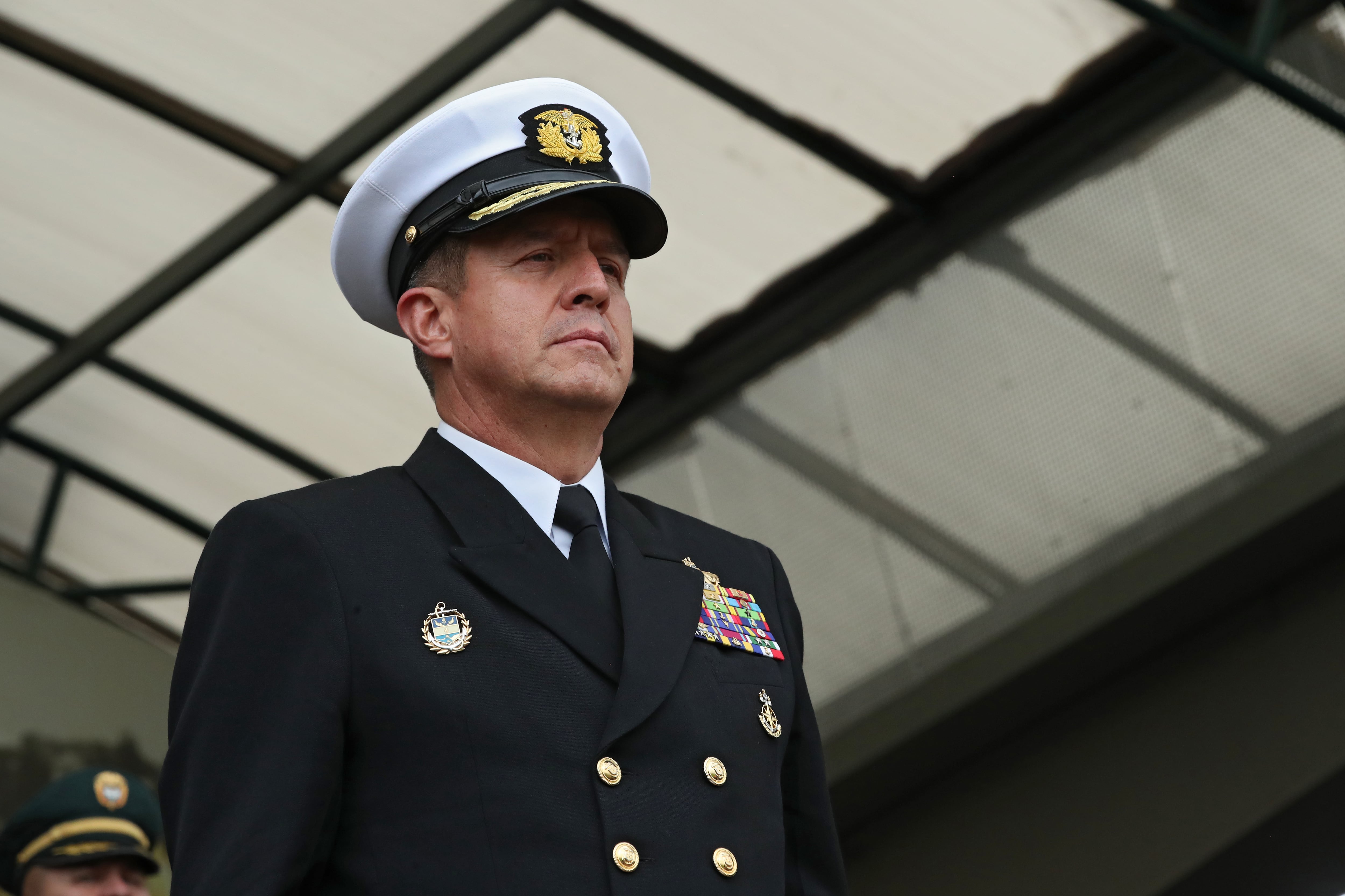 Comandante General de las Fuerzas Militares almirante Francisco Cubides Granados
Escuela Militar de Cadetes General José María Córdova
Bogota julio 9 del 2024
Foto Guillermo Torres Reina / Semana