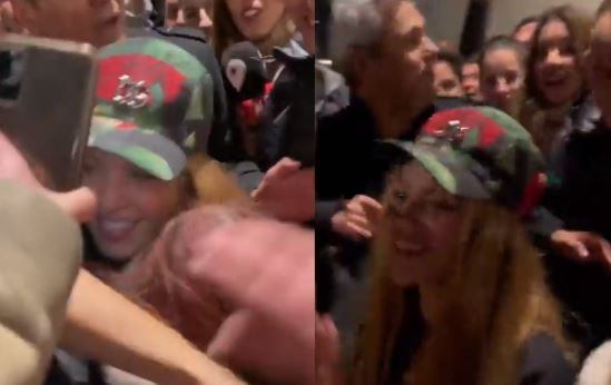 Shakira, feliz, celebró su cumpleaños con los fanáticos