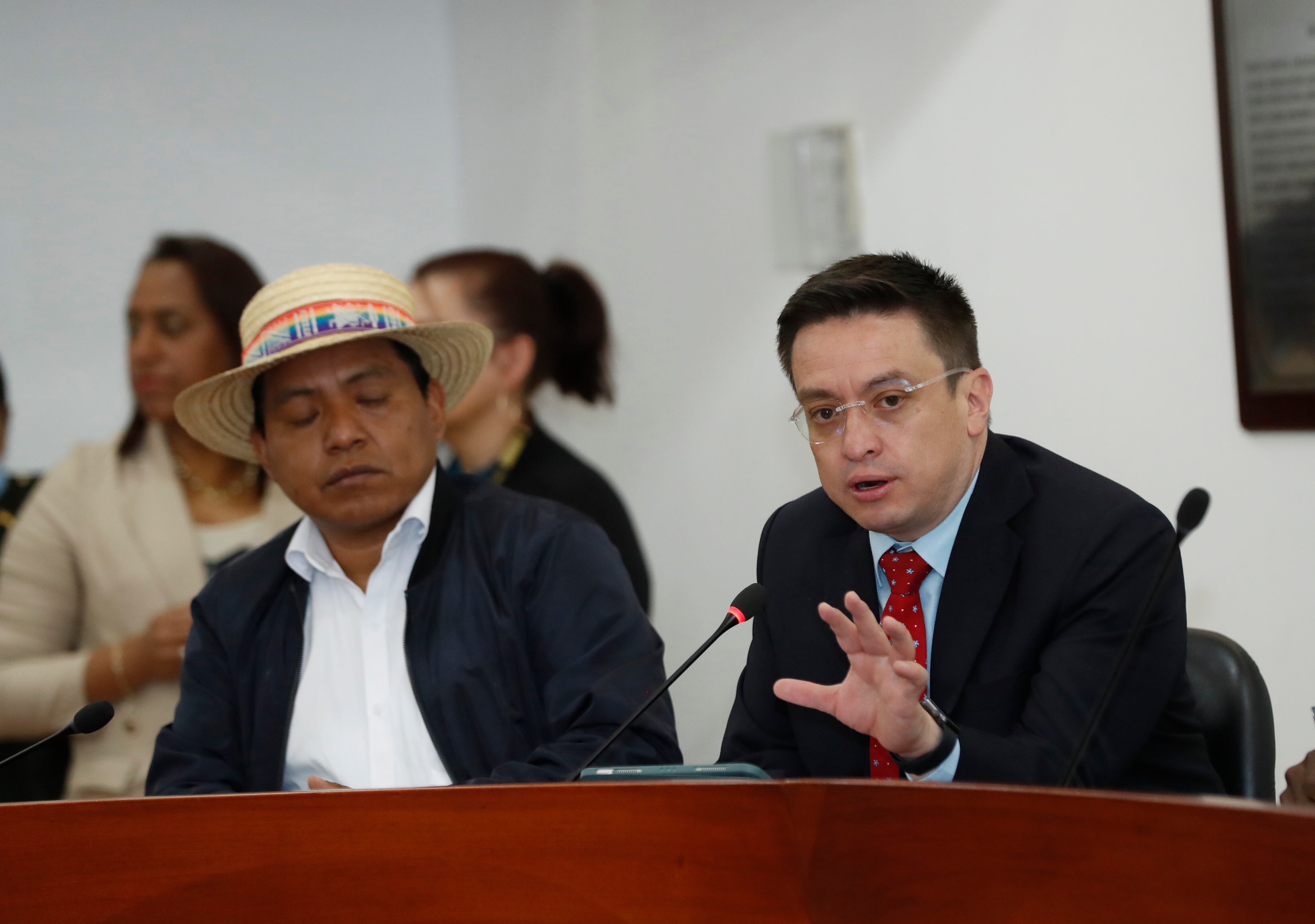 Comisión Especial Vigilancia y Seguimiento al Organismo Electoral 
viceministro del Interior Gustavo García Figueroa
Bogota septiembre 13 del 2023
Foto Guillermo Torres Reina / Semana