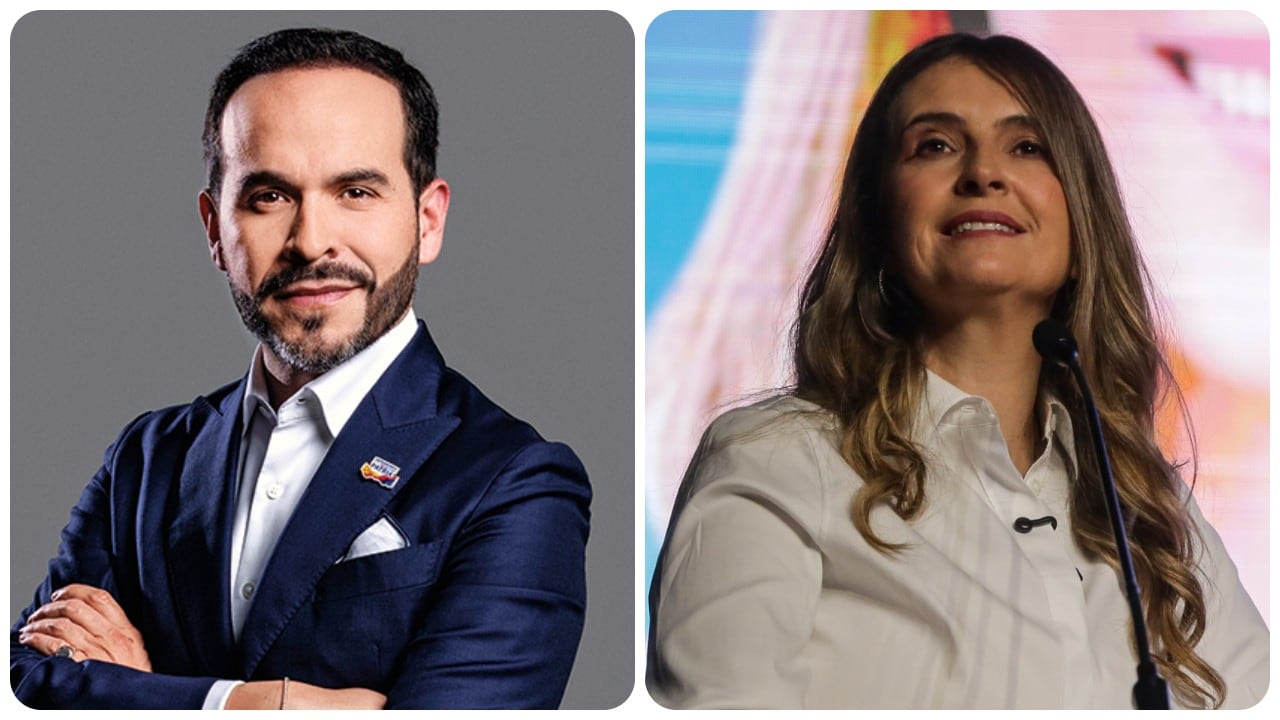 Los candidatos Abelardo de la Espriella y Paloma Valencia se disputan un puesto en la segunda vuelta de las elecciones presidenciales, según las encuestas.