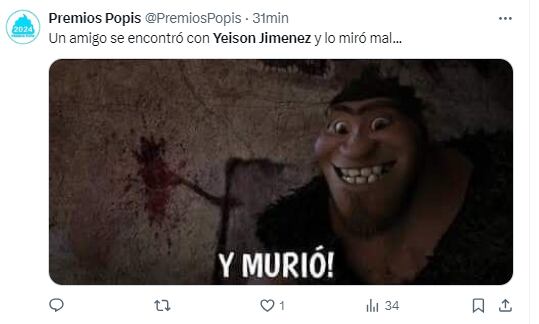 Memes Yeison Jiménez.