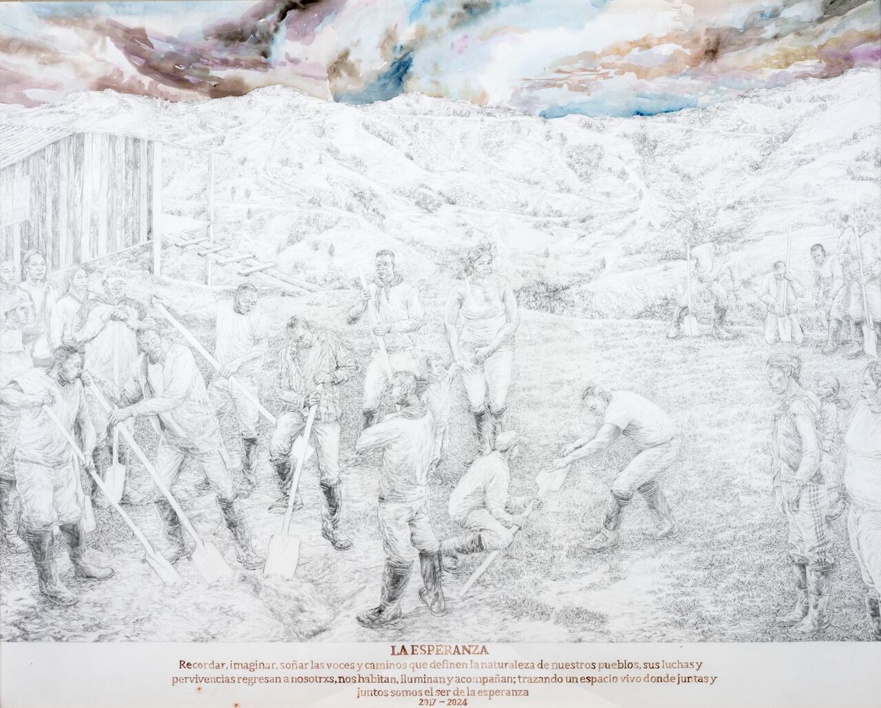 'El Ser del dibujo', de Alex Rodríguez, en Casas Riegner.