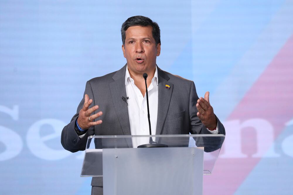 Debate Candidatos Vicepresidencia Rodrigo Lara Sánchez