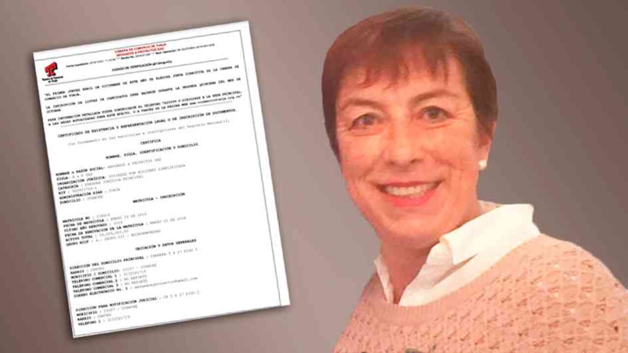 Ortiz había certificado para el cargo su experiencia en una notaria.