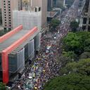 Marcha del Orgullo LGBTI en Sao Paulo, Brasil. (Photo by NELSON ALMEIDA / AFP)