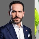 Presidente Abelardo De La Espriella, la mujer detenida y alias Iván Mordisco.