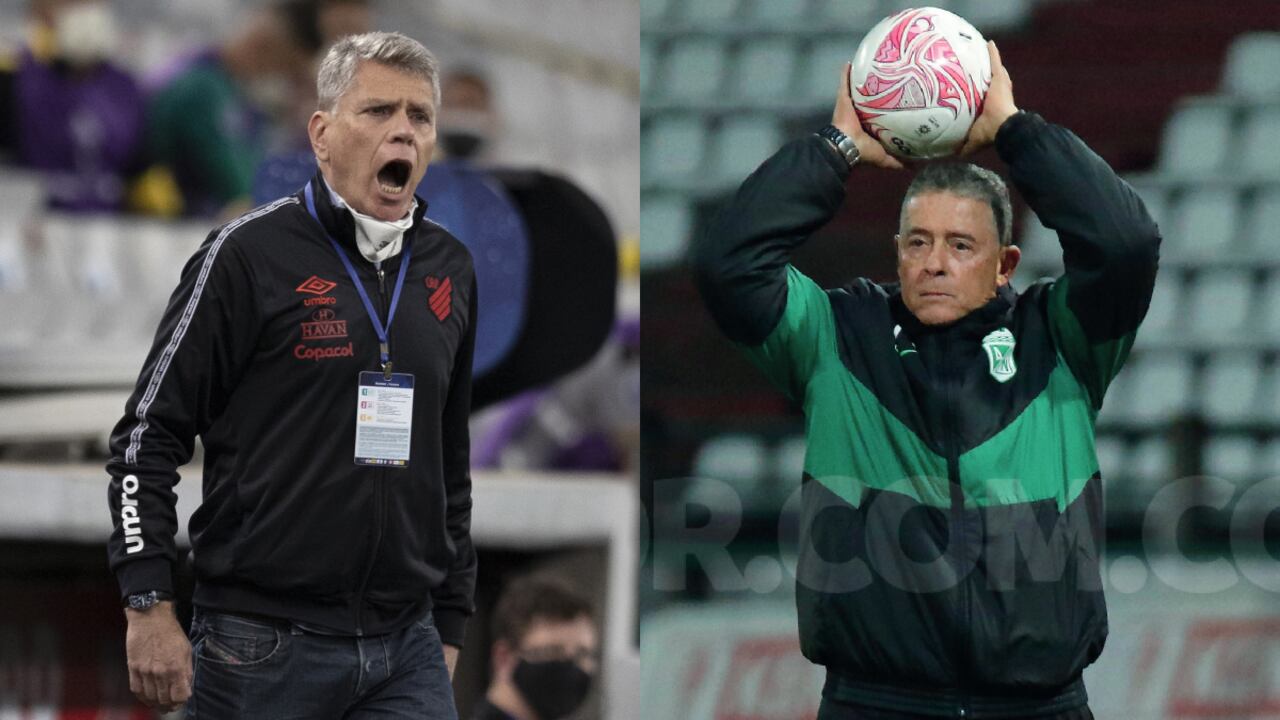 Paulo Autuori, Pedro Sarmiento. Atlético Nacional. Foto: Getty Images/Liamara Polli-Pool