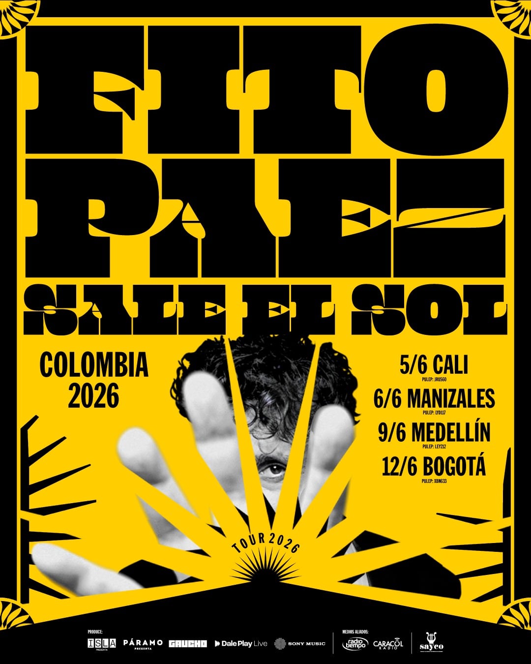 Fito trasciende Bogotá y va por Colombia.