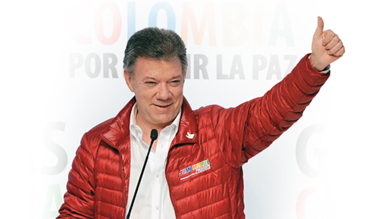 Santos, que no ha sido un buen comunicador, tuvo su mejor momento en el discurso con el que aceptó su derrota.