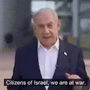 El primer ministro israelí afirmó este sábado que "estamos en guerra" y que el grupo palestino Hamás, que gobierna la Franja de Gaza, pagará "un precio sin precedentes" por su sorpresiva ofensiva militar.