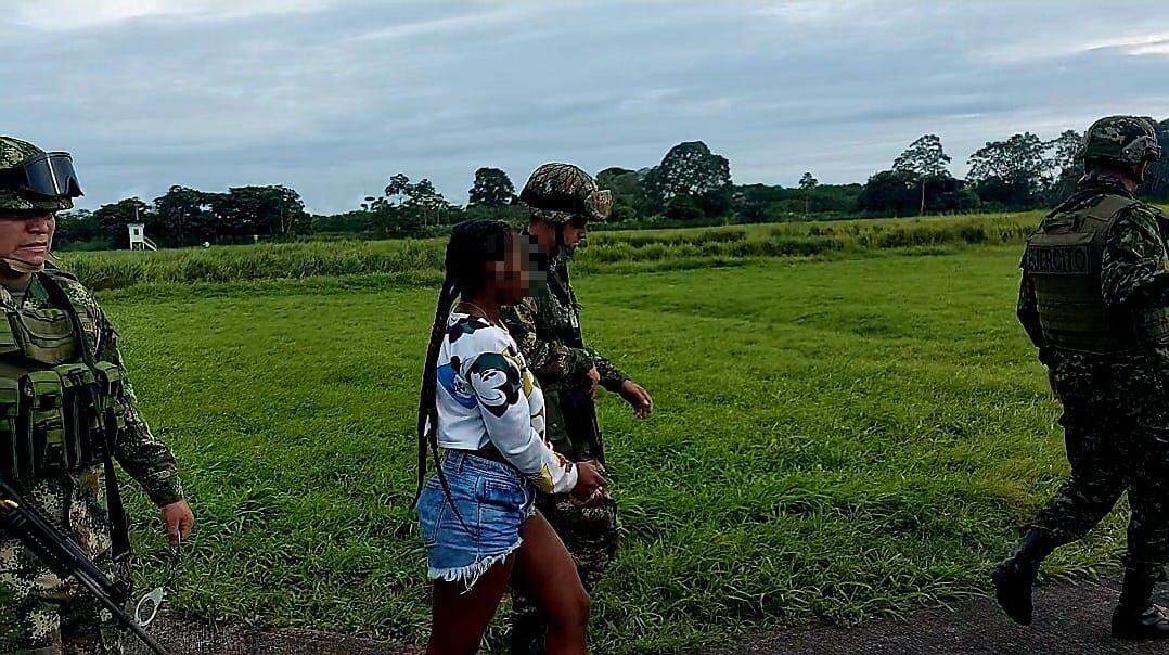 En lo corrido del mes de enero las Fuerzas Militares han recuperado de las estructuras criminales siete menores de edad.