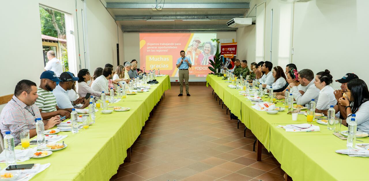 Aliados de Empropaz en el Urabá antioqueño.