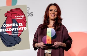 El libro ganó la segunda edición del Premio Paidós, en enero de 2026. Foto: Dani Portes.