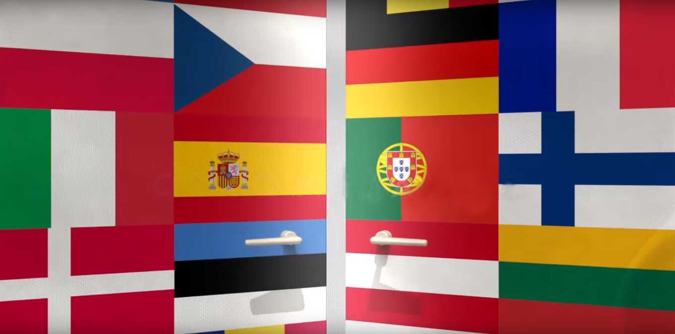 Banderas Unión Europea