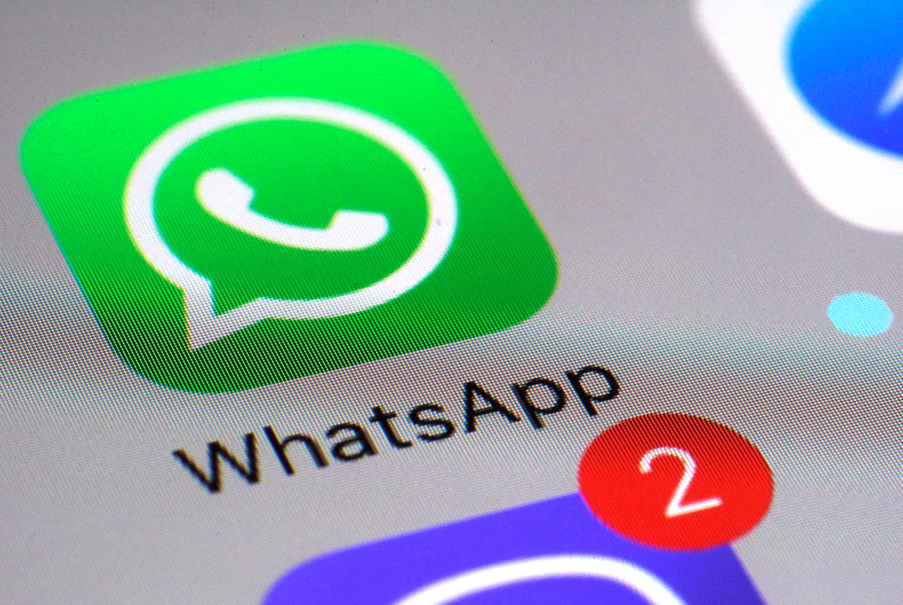 WhatsApp. (AP Foto/Patrick Sison, Archivo)