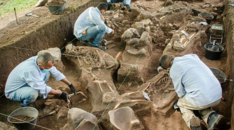 El material fue hallado por el grupo de arqueología de ISA Intercolombia.