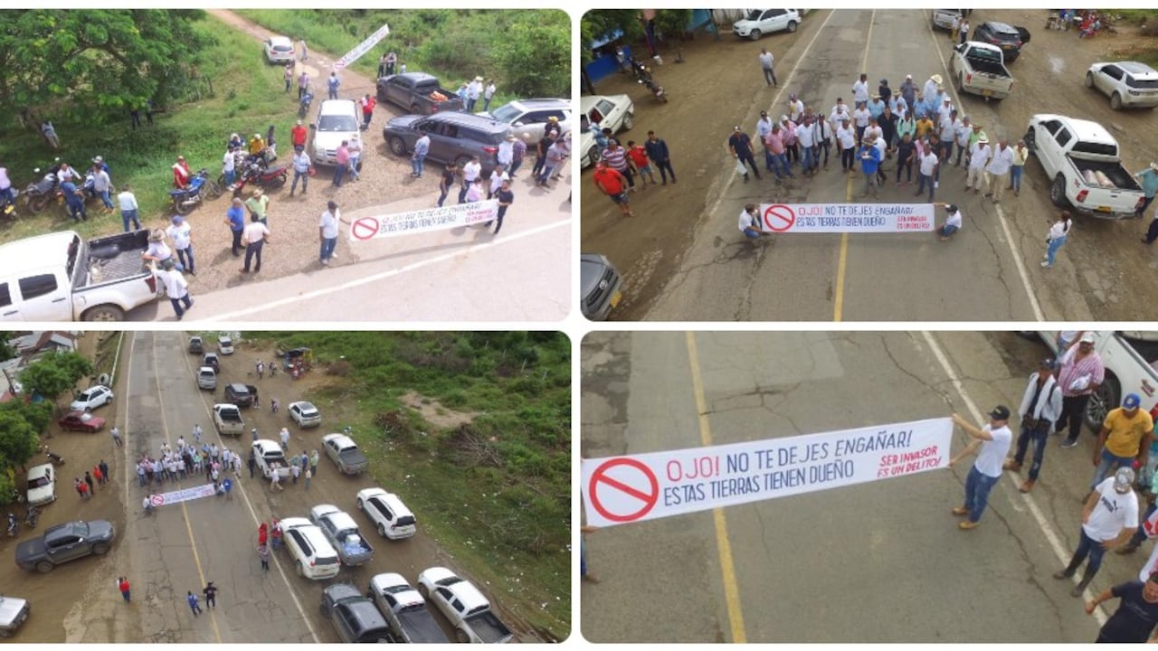 Los ganaderos de Magdalena, unidos ante invasores de tierras.