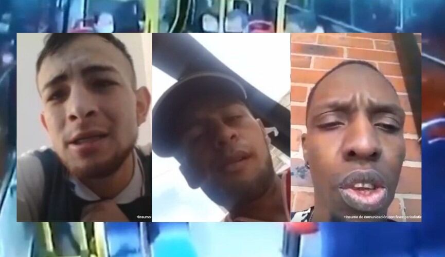 La aterradora banda de "Los Azulejos" fue condenada. Atracaban en los buses del Sitp.