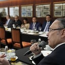 Efraín Cepeda lideró la bancada del Partido Conservador este 11 de abril.