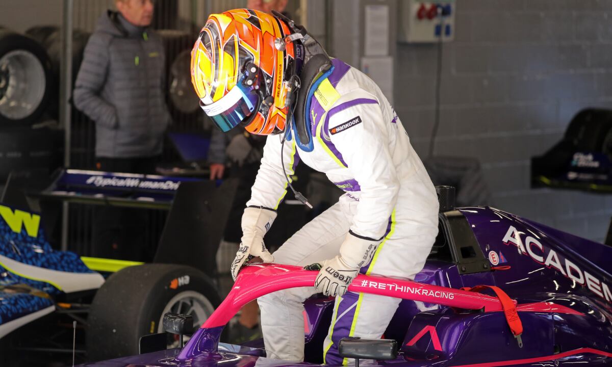 Lena Buhler, from Rethink Racing, during the W Series testing at the Barcelona-Catalunya Circuit, in Barcelona, on 03th March 2022. (Photo by Getty Images/Joan Valls/Urbanandsport /NurPhoto)