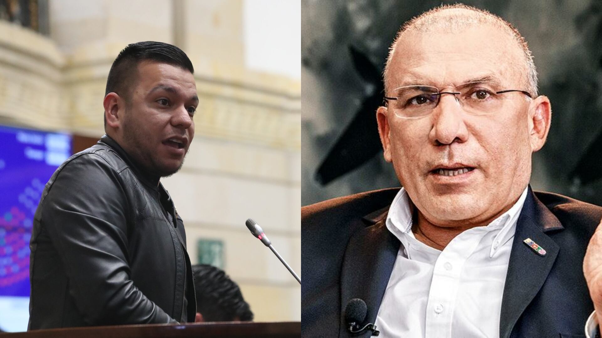 La dura pela de Jota Pe Hernández y Roy Barreras en la corte .