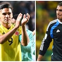 Radamel Falcao García y Faryd Mondragón.