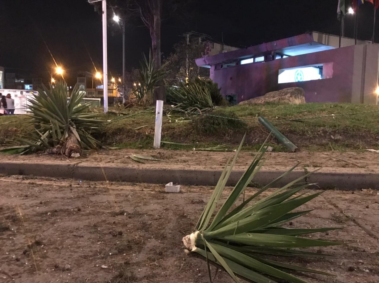 ATENTADO CAI ARBORIZADORA ALTA EN BOGOTÁ
