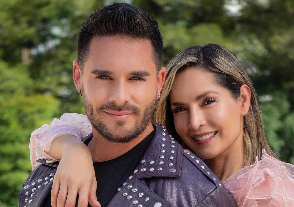 Los actores Carmen Villalobos y Sebastián Caicedo, quienes llevaban trece años de relación, entre ellos dos de matrimonio.