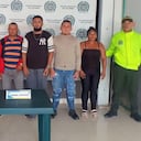 Capturados en el departamento de Bolívar.