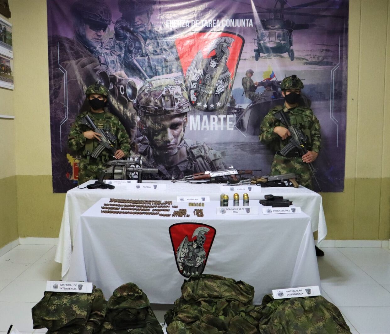 Tropas del ejército desarrollaron operativo en el sur de Bolívar