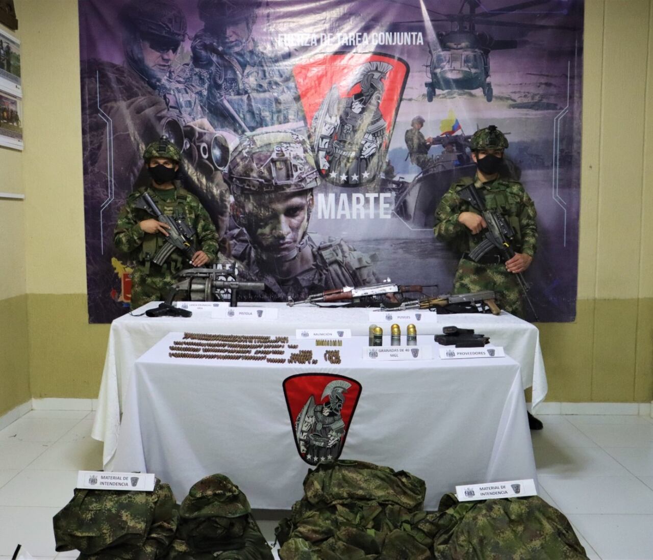 Tropas del ejército desarrollaron operativo en el sur de Bolívar