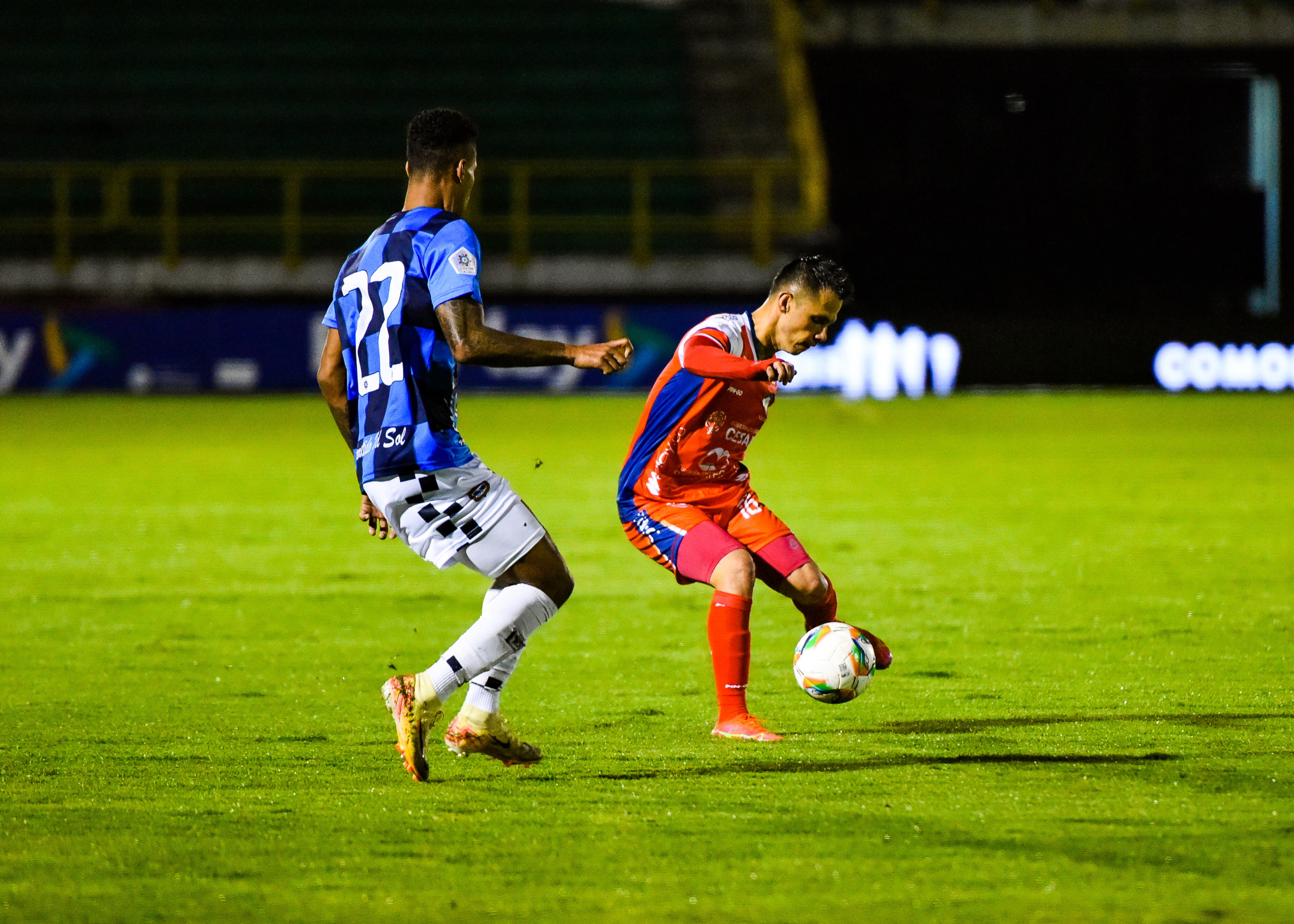 Tunja. Mayo 17 de 2025. Boyacá Chicó enfrenta a Alianza por encuentro válido de la Liga BetPlay I 2025 de la fecha 19, en el Estadio La Independencia. (Colprensa - Mcgiver Barón).