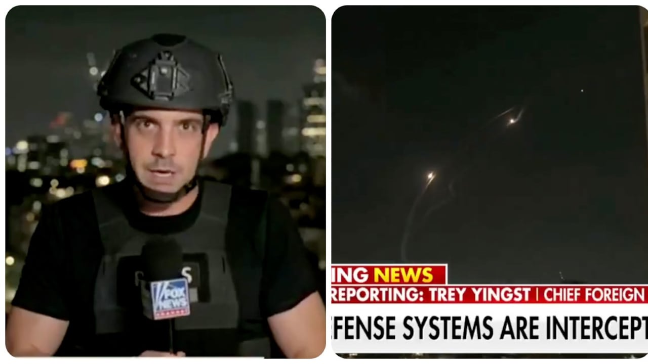 El reportero de Fox News tuvo que suspender su transmisión en vivo