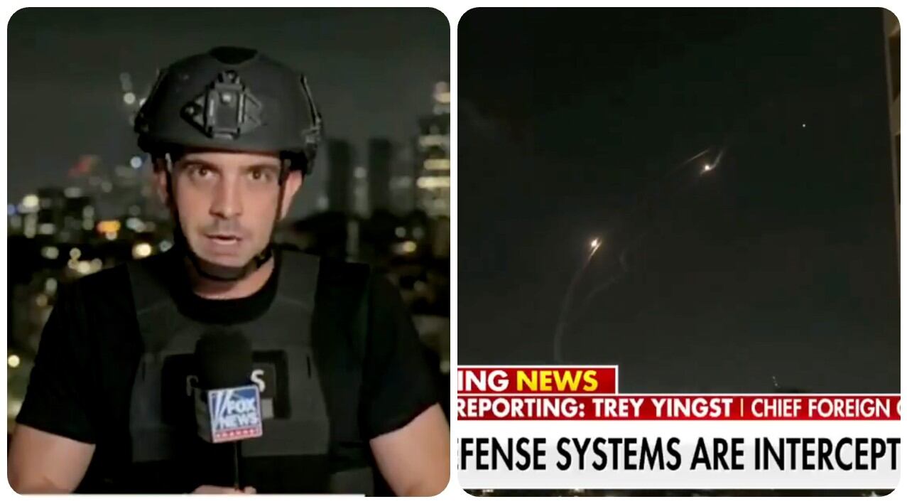 El reportero de Fox News tuvo que suspender su transmisión en vivo